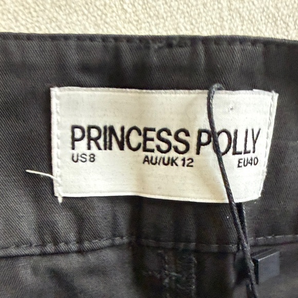 Princess Polly Black Cargo Pocket Pencil Skirt - Picture 7 of 8